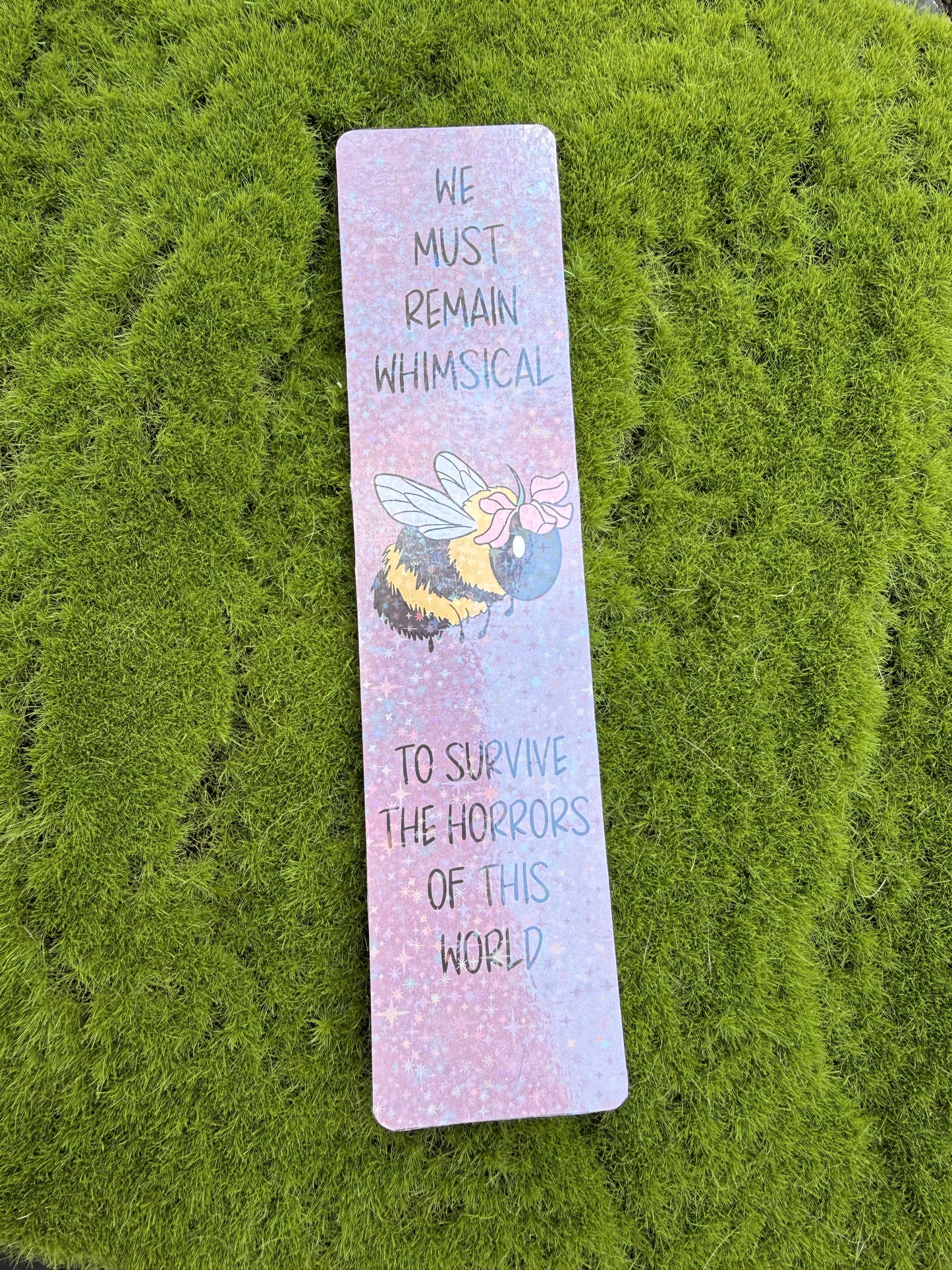 Whimsical Bee Bookmark