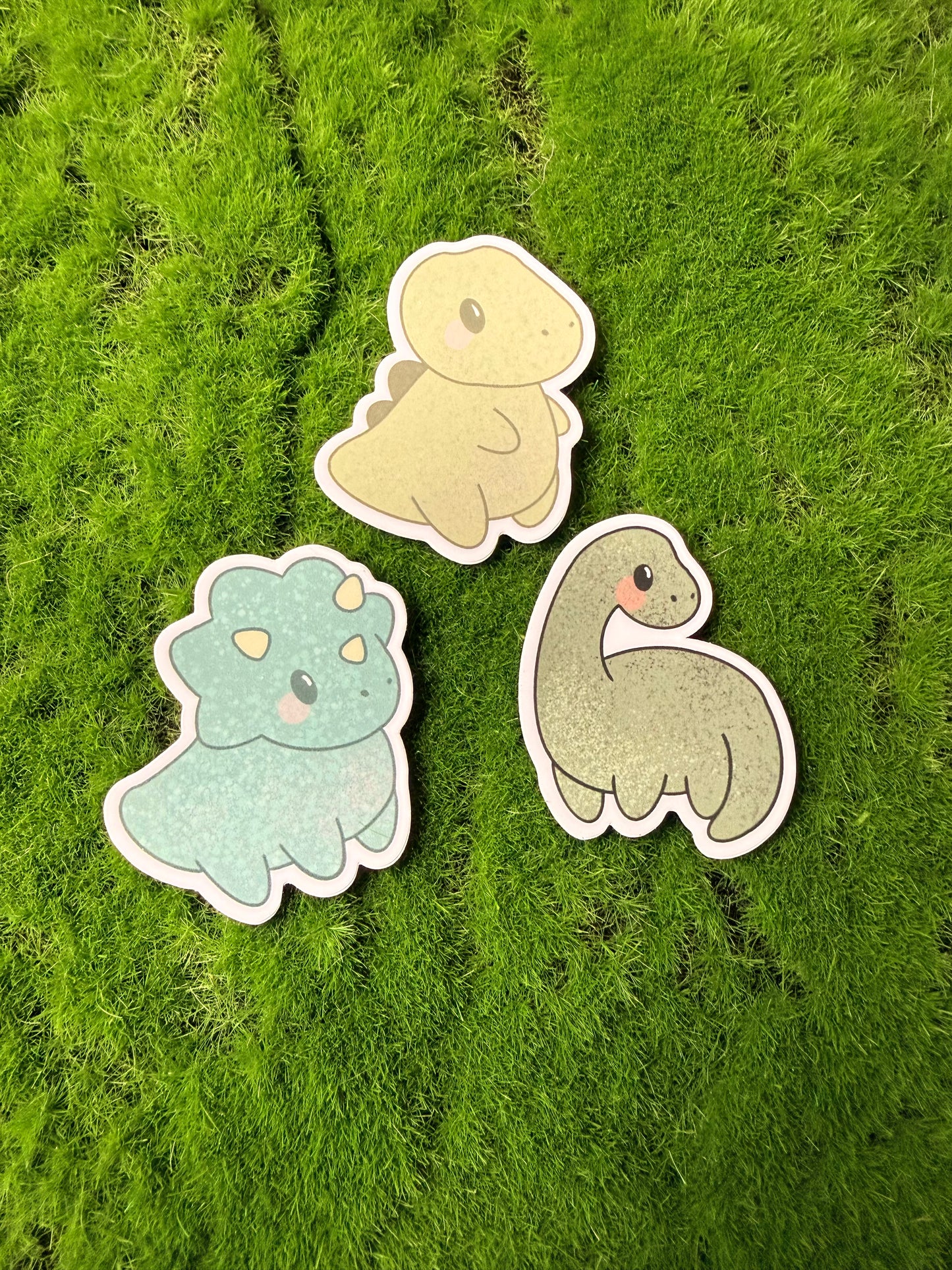 Chubby Dino Stickers