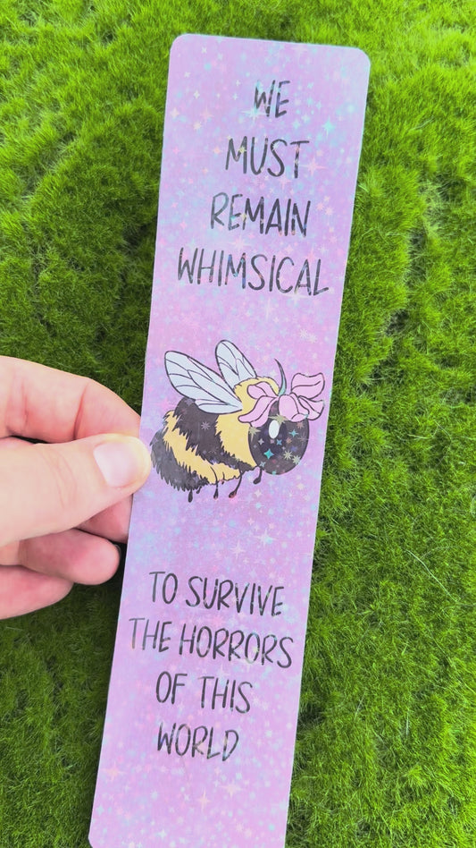 Whimsical Bee Bookmark